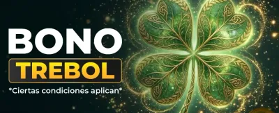 Bono de Bienvenida 100% Extra promotional banner
